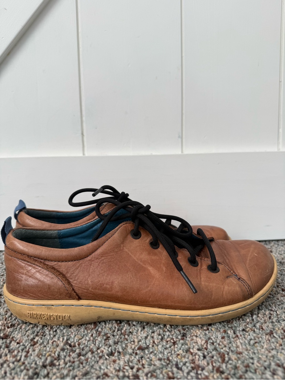 Birkenstock Islay Nut Natural Leather size 39